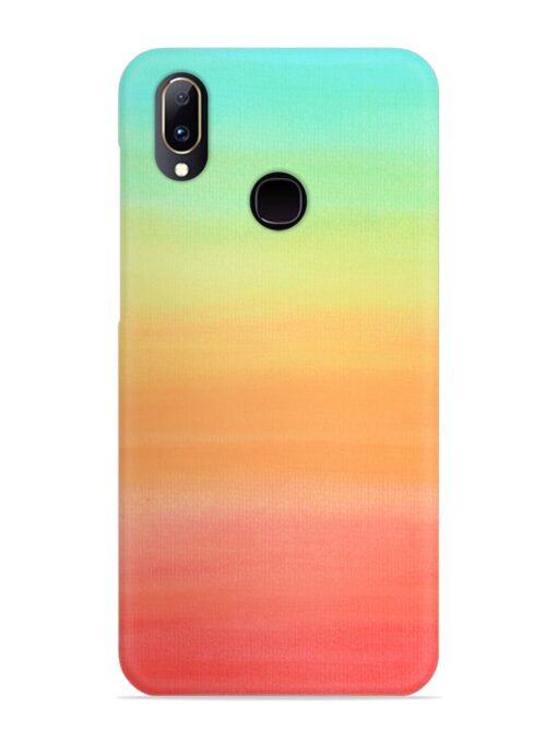 Background Sky Watercolor Snap Case for Vivo V11 Zapvi