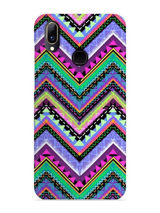 Tribal Aztec Print Snap Case for Vivo V11 Zapvi