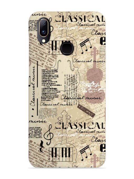 Classical Music Lpattern Snap Case for Vivo V11 Zapvi