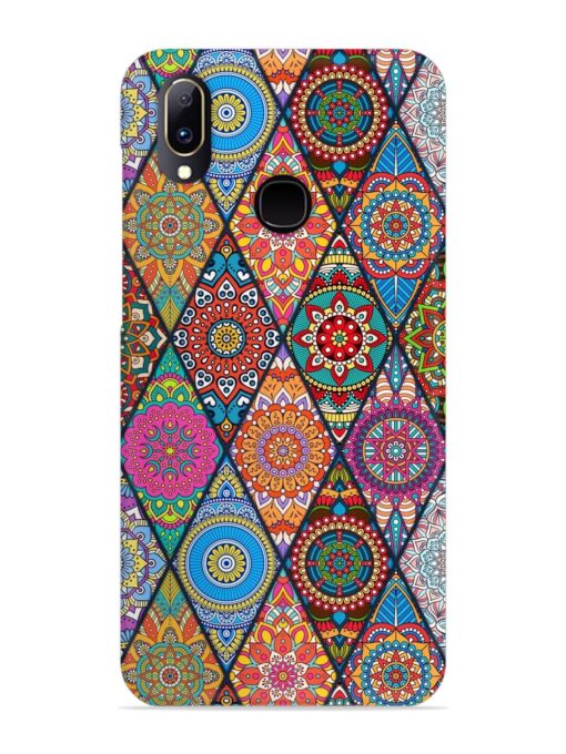 Seamless Tile Pattern Snap Case for Vivo V11 Zapvi