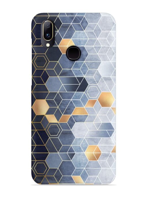 Geometric Abstraction Hexagons Snap Case for Vivo V11 Zapvi