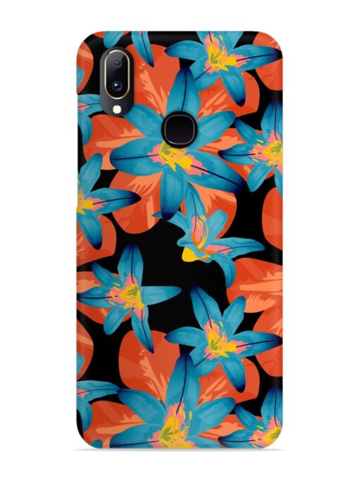 Philippine Flowers Seamless Snap Case for Vivo V11 Zapvi