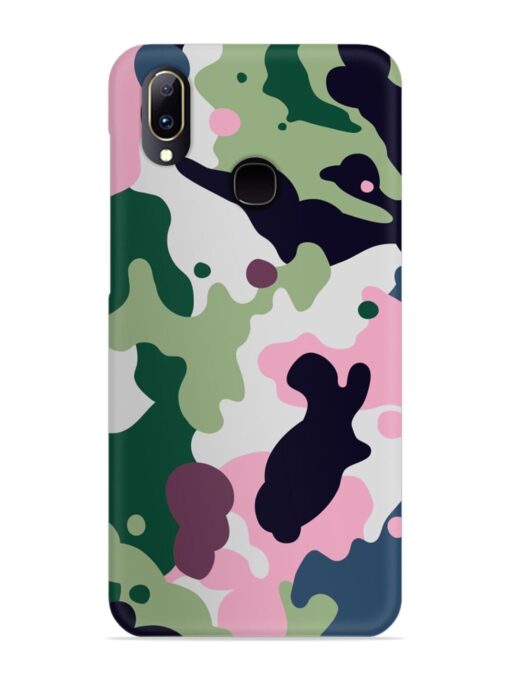 Seamless Funky Camouflage Snap Case for Vivo V11 Zapvi