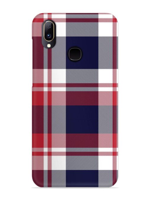 Classic Plaid Tartan Snap Case for Vivo V11 Zapvi