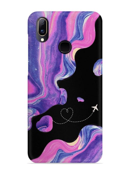 Glitter Art Snap Case for Vivo V11 Zapvi