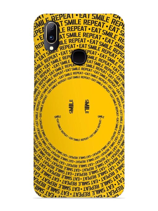 Smiley Snap Case for Vivo V11 Zapvi