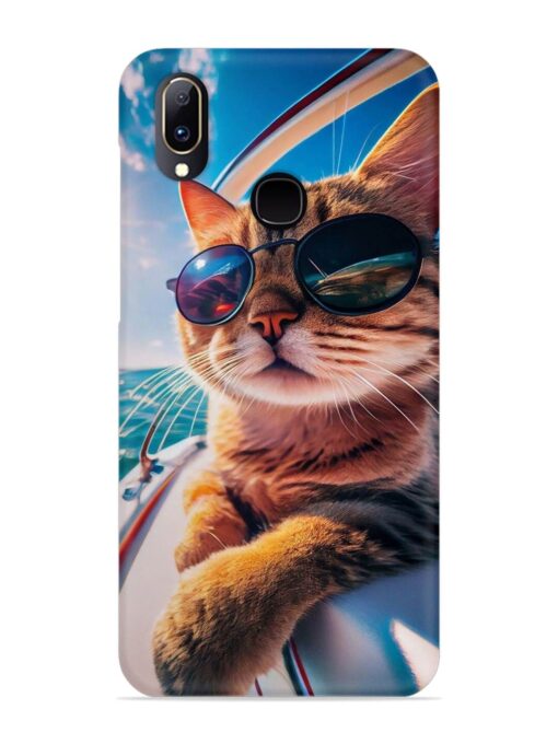 Cat In Style Snap Case for Vivo V11 Zapvi