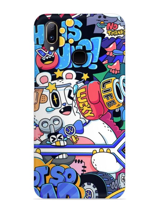 Universal Doodle Snap Case for Vivo V11 Zapvi