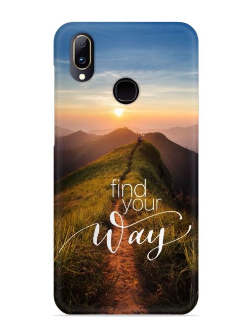 Find Your Way Snap Case for Vivo V11 Zapvi