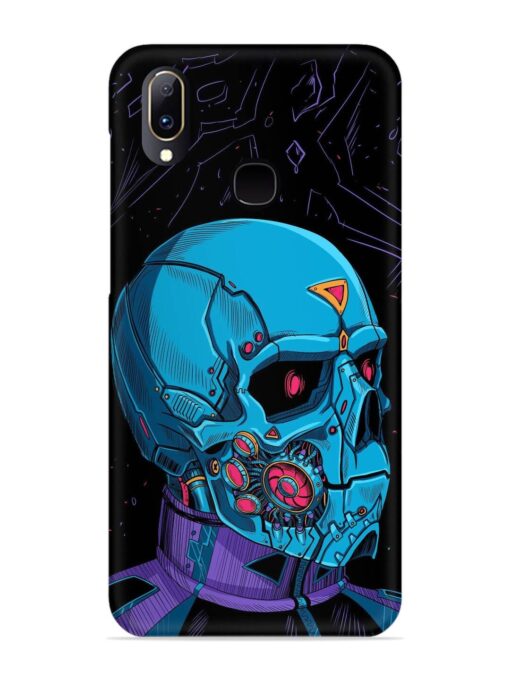 Skull Robo Vector Snap Case for Vivo V11 Zapvi