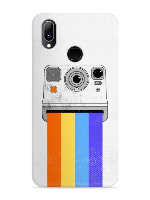 Retro Camera Art Snap Case for Vivo V11 Zapvi