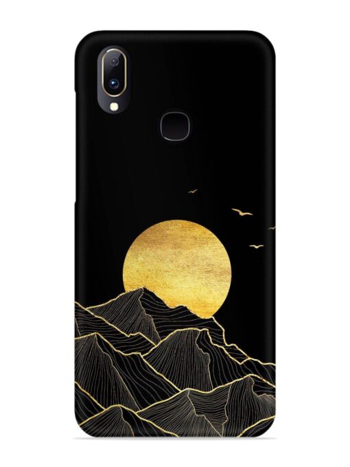 Golden Sunrise Snap Case for Vivo V11 Zapvi