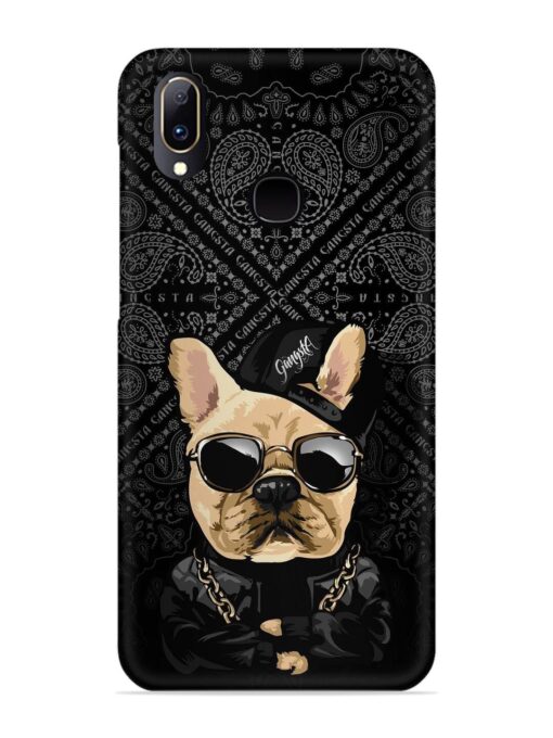 Gangsta Cool Sunglasses Dog Snap Case for Vivo V11 Zapvi