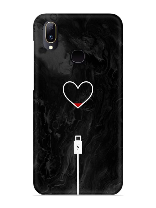 Heart Charging Vector Snap Case for Vivo V11 Zapvi