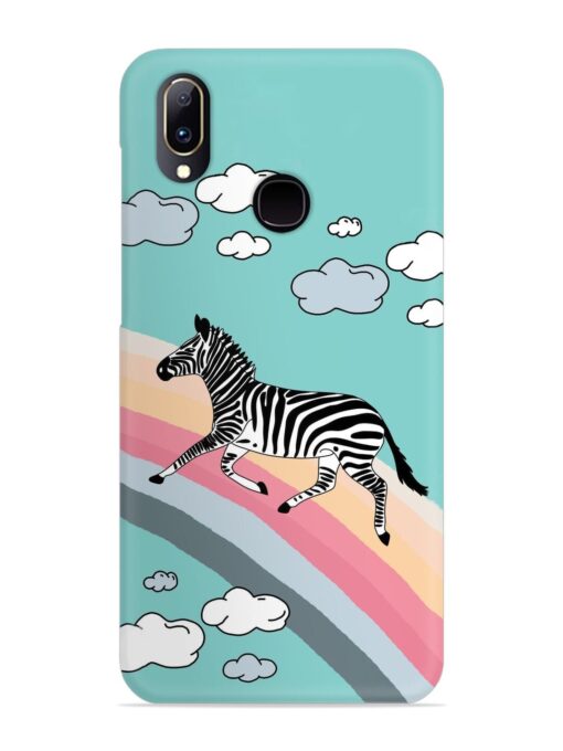 Running Zebra Snap Case for Vivo V11 Zapvi