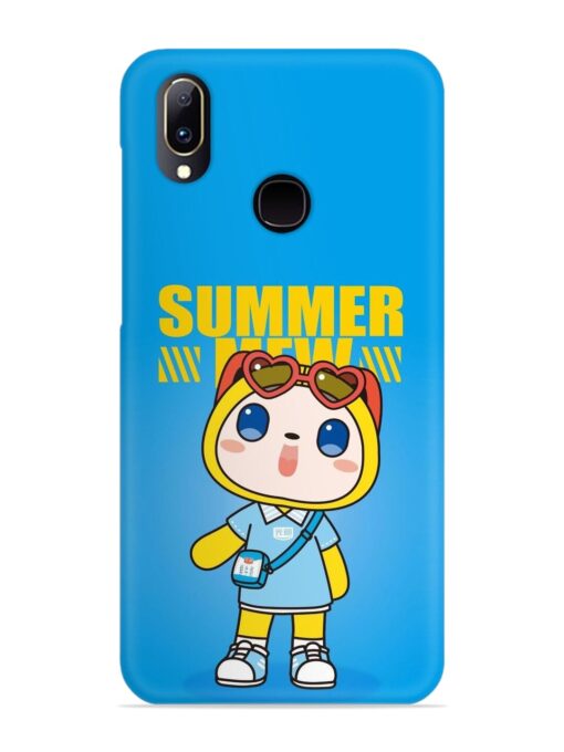 Summer Mew Cartoon Snap Case for Vivo V11 Zapvi