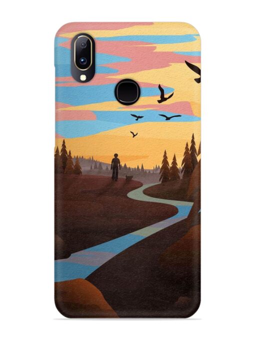 Natural Landscape Art Snap Case for Vivo V11 Zapvi