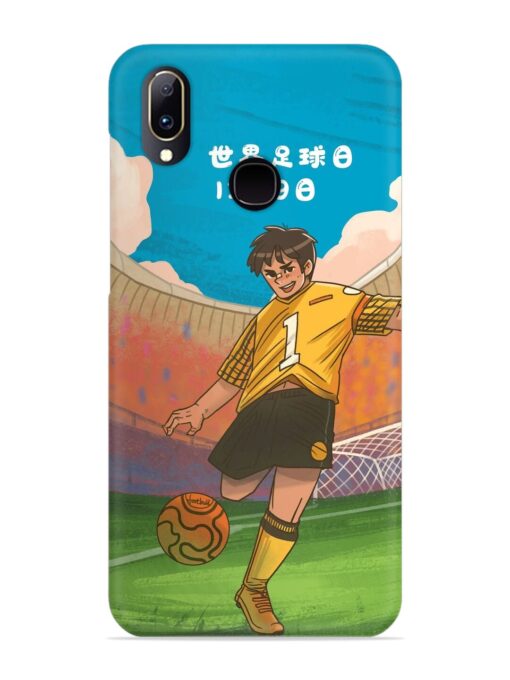 Soccer Kick Snap Case for Vivo V11 Zapvi