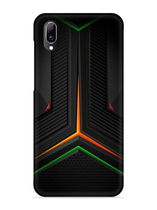 Orange Triangle Light Snap Case for Vivo V11 Pro Zapvi