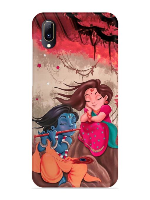 Radhe Krishna Water Art Snap Case for Vivo V11 Pro Zapvi