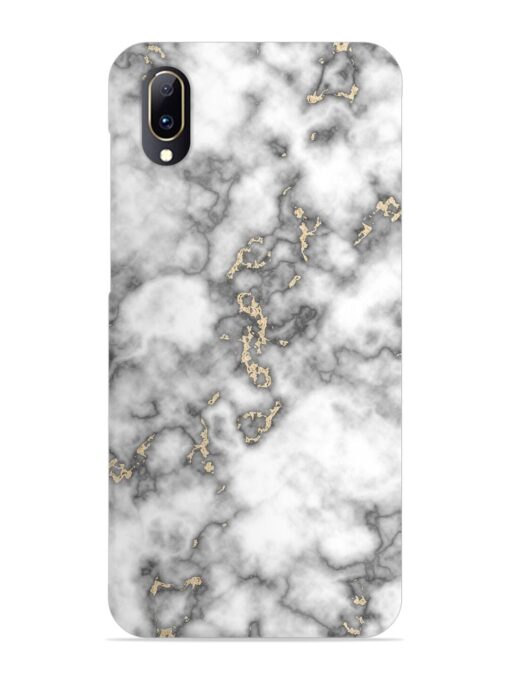 Gray And Gold Marble Snap Case for Vivo V11 Pro Zapvi