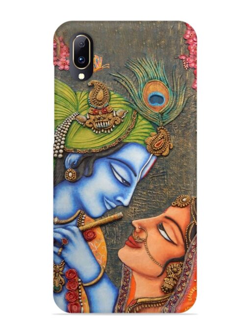 Lord Radha Krishna Flute Art Snap Case for Vivo V11 Pro Zapvi