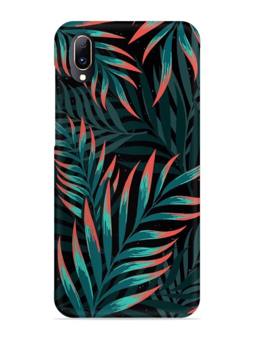 Green Leaf Art Snap Case for Vivo V11 Pro Zapvi