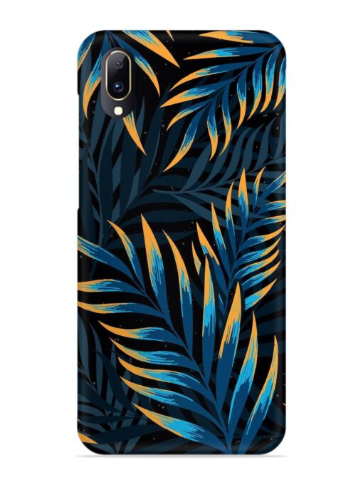 Abstract Leaf Art Snap Case for Vivo V11 Pro Zapvi