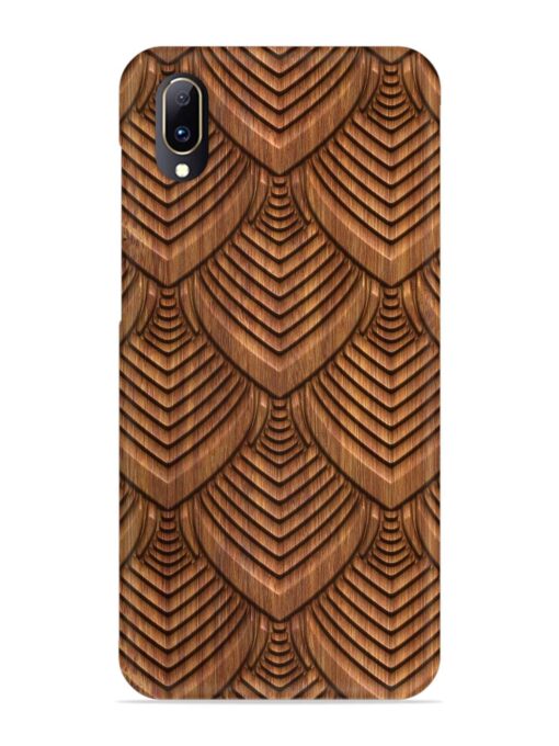 Carved Pattern On Snap Case for Vivo V11 Pro Zapvi