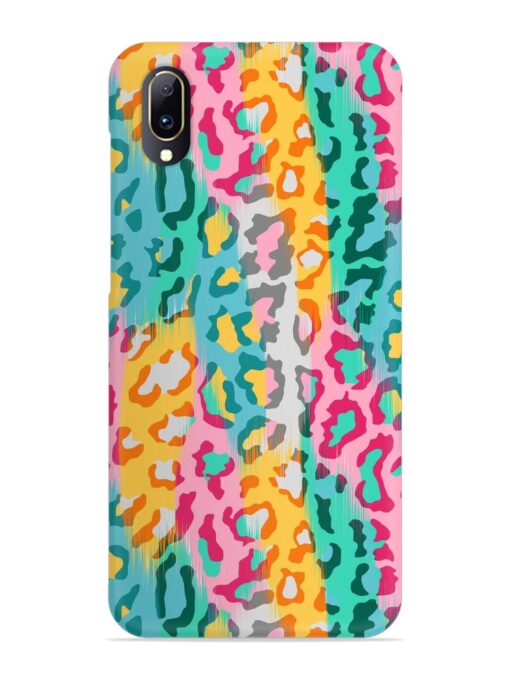 Seamless Vector Colorful Snap Case for Vivo V11 Pro Zapvi