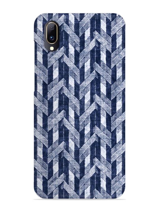 Abstract Herringbone Motif Snap Case for Vivo V11 Pro Zapvi