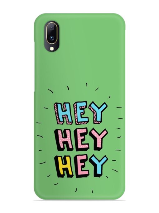 Hey Vector Cartoon Snap Case for Vivo V11 Pro Zapvi