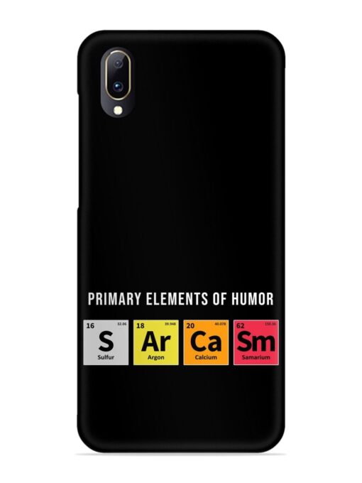 Primary Elements Humor Snap Case for Vivo V11 Pro Zapvi