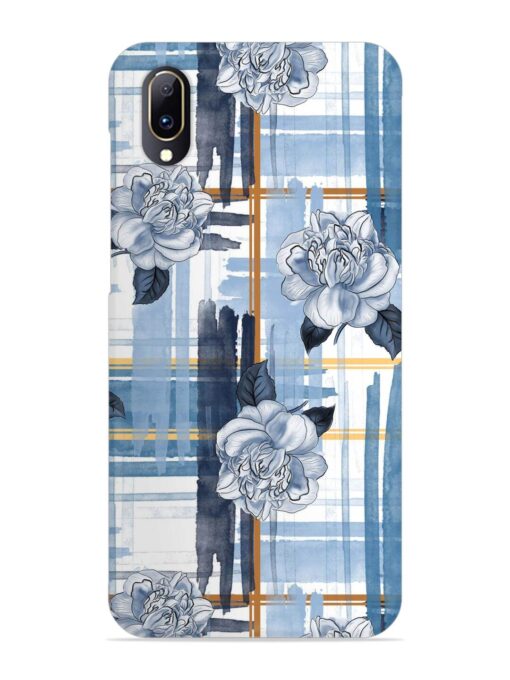 Watercolor Pattern Rose Snap Case for Vivo V11 Pro Zapvi