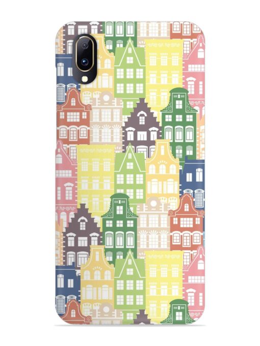 Seamless Shapes Pattern Snap Case for Vivo V11 Pro Zapvi