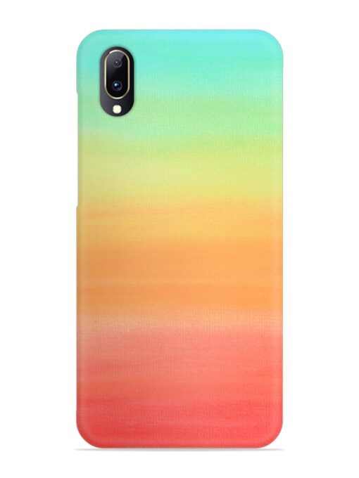 Background Sky Watercolor Snap Case for Vivo V11 Pro Zapvi