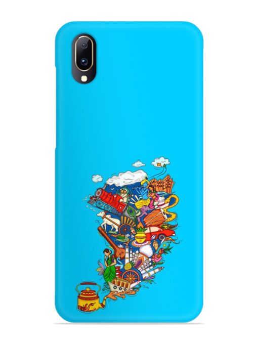 Vector Design Indian Snap Case for Vivo V11 Pro Zapvi