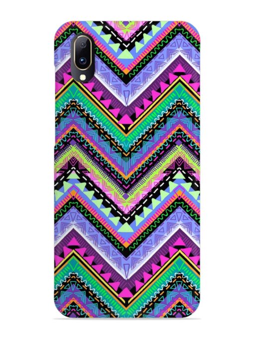 Tribal Aztec Print Snap Case for Vivo V11 Pro Zapvi