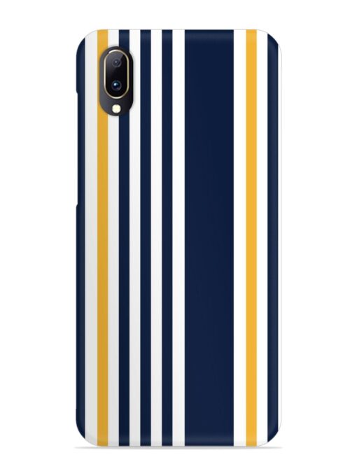 Seamless Stripe Pattern Snap Case for Vivo V11 Pro Zapvi