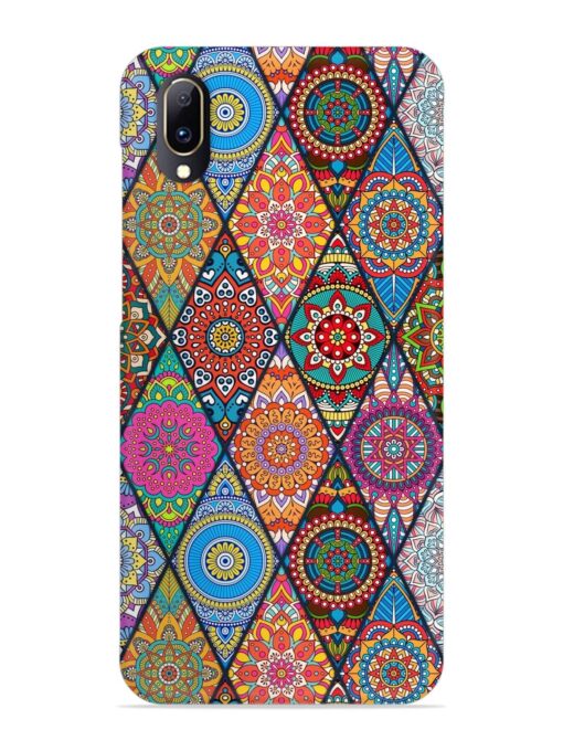 Seamless Tile Pattern Snap Case for Vivo V11 Pro Zapvi