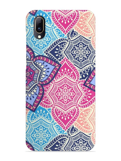 Ethnic Floral Seamless Snap Case for Vivo V11 Pro Zapvi