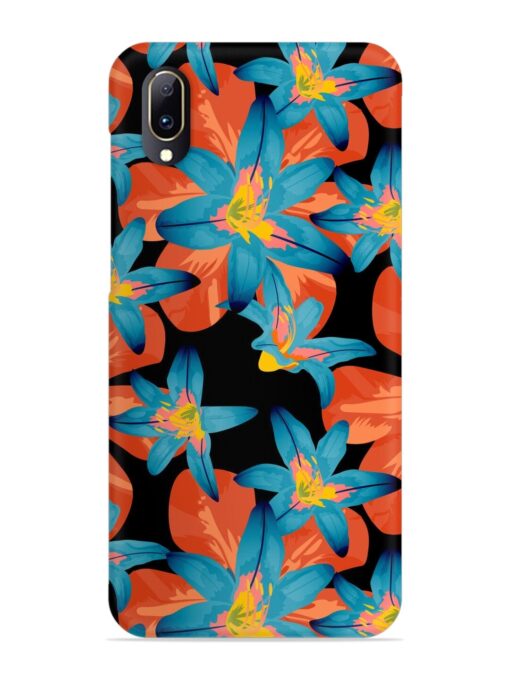 Philippine Flowers Seamless Snap Case for Vivo V11 Pro Zapvi