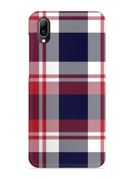 Classic Plaid Tartan Snap Case for Vivo V11 Pro Zapvi