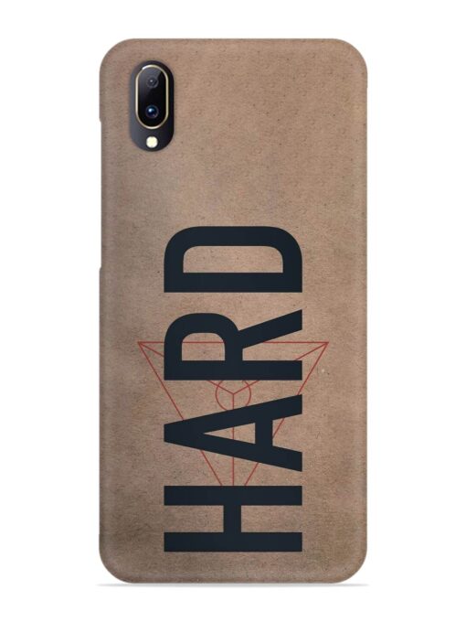 Hard Typo Snap Case for Vivo V11 Pro Zapvi