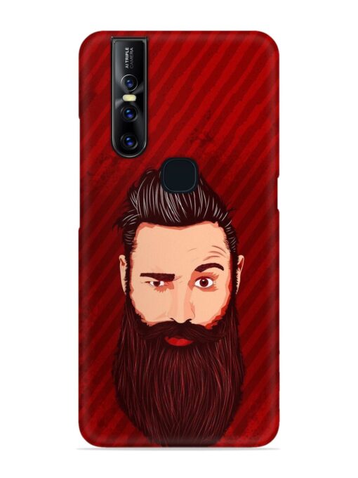 Beardo Man Snap Case for Vivo V15 Zapvi