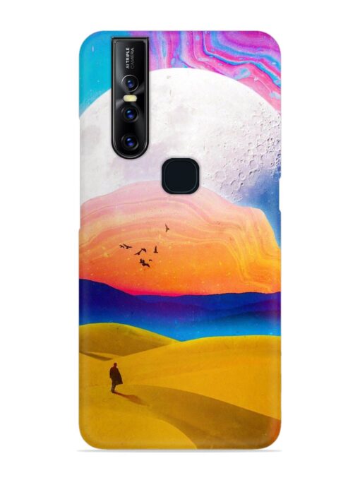 Sandy Desert Snap Case for Vivo V15 Zapvi