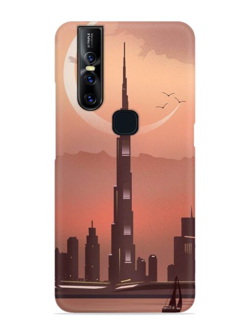 Landmark Burj Khalifa Snap Case for Vivo V15 Zapvi