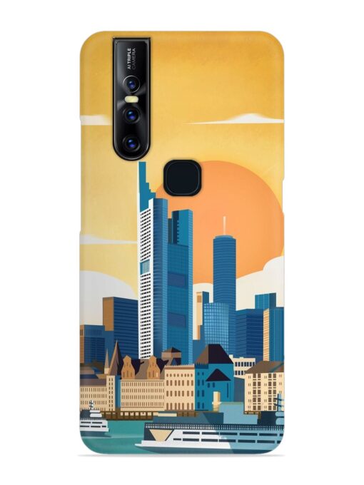 Germany Frankfurt Snap Case for Vivo V15 Zapvi