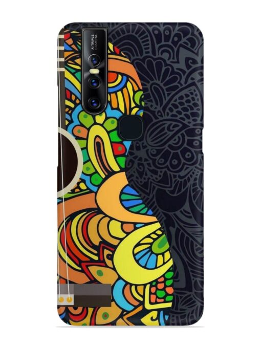 Guitar Vector Art Snap Case for Vivo V15