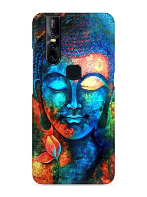 Buddha Painting Snap Case for Vivo V15 Zapvi